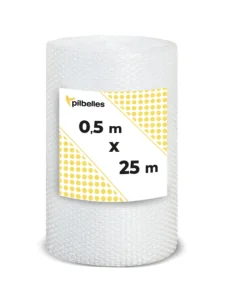 Rollo Plástico de Burbujas | 0,5x25 m 35 g.