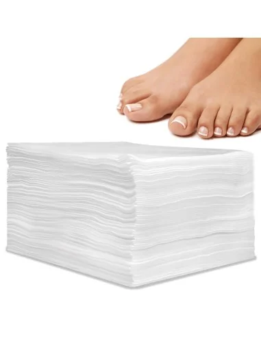 Spunlace Disposable Pedicure Towels 40 x 50 cm 60 g| 1 Pack of 100 units