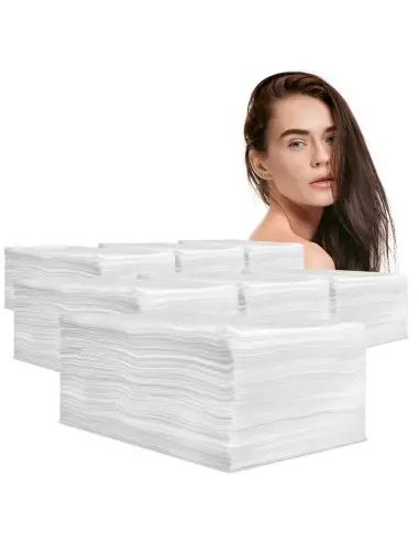Spunlace Pilbelles Disposable Hairdressing Towels 40 x 80 cm | 9 Packs of 100 units