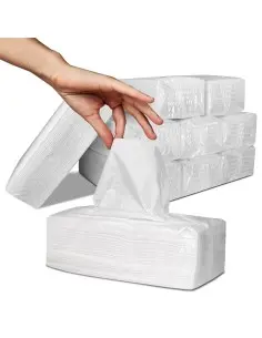 Papierhandtücher | 12 Packungen mit 150 Stücke