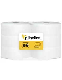 2-Ply Industrial Toilet Paper | 12 rolls